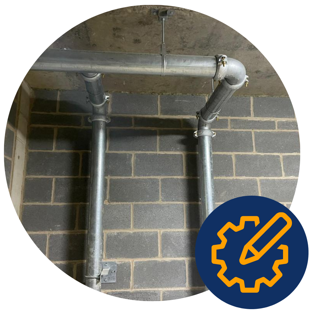 Wet Riser Supply and Install
